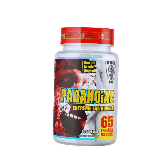 Paranoiac® Quemador 90 caps. – Suplementos Pro Star