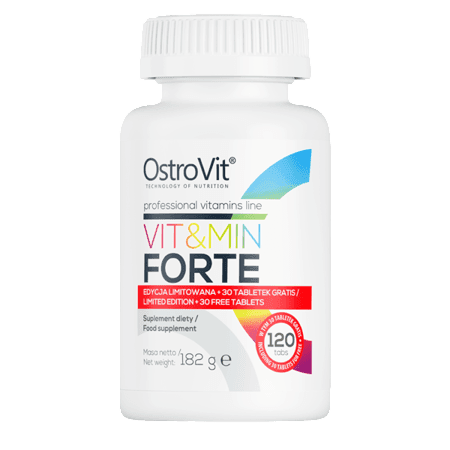 VIT & FORTE 120 CAPS.-Photoroom-min VIT & MIN FORTE 120 caps. OstroVit® - Imagen 1