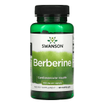 Berberina 400 mg Swanson® – Control de Glucosa, Metabolismo y Salud Cardiovascular (60 cápsulas)