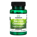 Swanson® Garcinia Cambogia 5:1 Extract – Apoyo Natural para el Control del Peso (60 cápsulas)