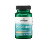 Melatonina 3 mg Swanson® – Sueño Profundo y Reparador | 120 Cápsulas Veganas