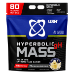 HYPERBOLIC MASS GH USN® 6 KG | 60 gr. de Proteína + 7.5 gr. de Creatina | Ganador de Peso Premium