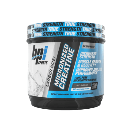 BPI Sports®Micronized Creatine 600 gr. | 120 Servicios | Creatina Monohidratada Micronizada