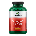 Omega-3 Fish Oil Swanson® | 150 Softgels – Sabor Limón
