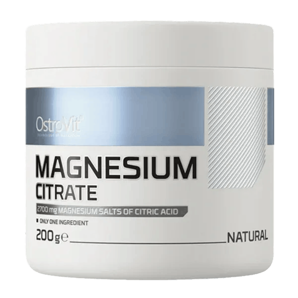 Magnesio Citrato OstroVit® 200 g | Alta Absorción – Sabor Natural