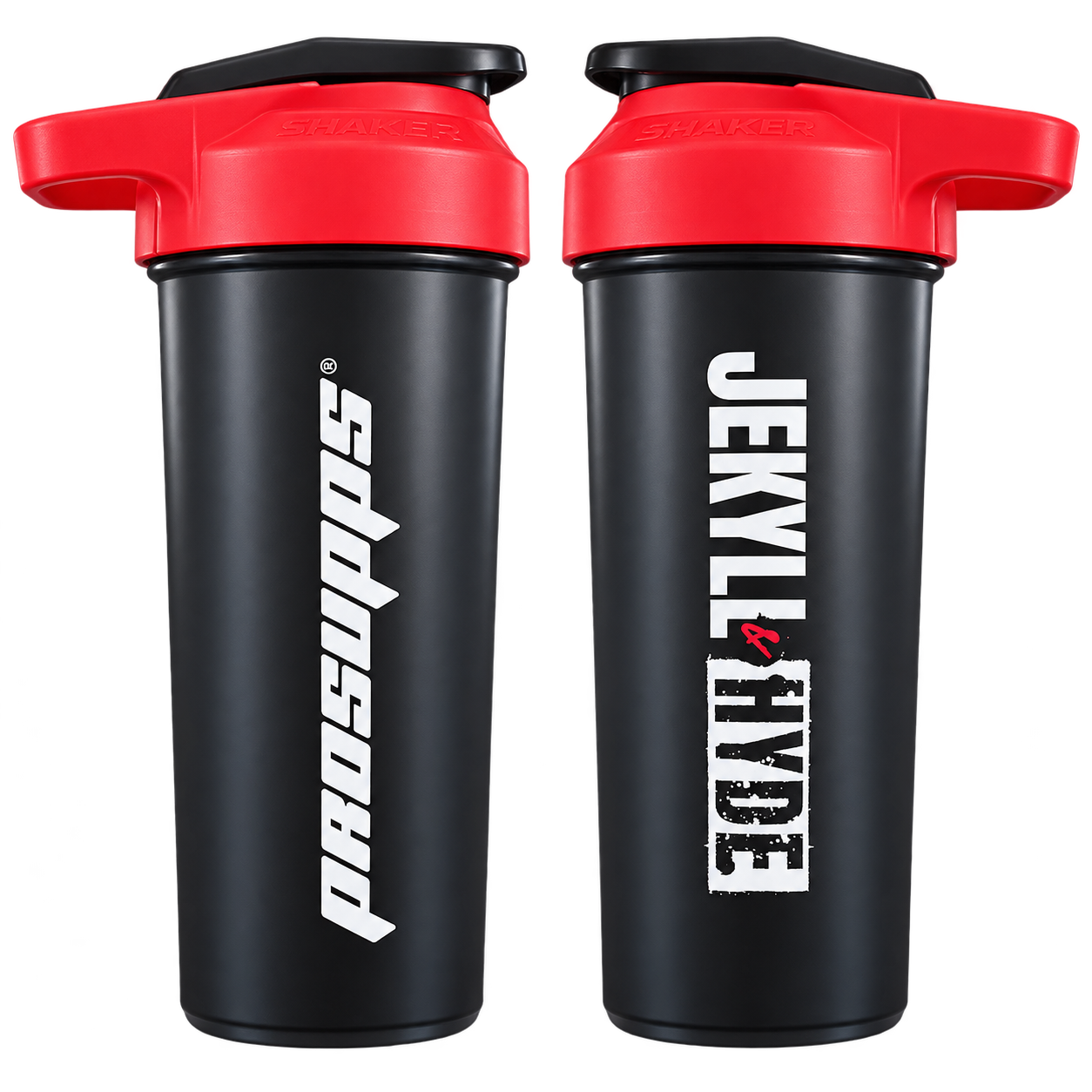 Shaker Variados Shaker Prosupps Jekyll & Hyde Negro/Rojo - Imagen 1